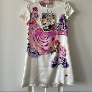 Girls Roberto Cavalli Silk dress